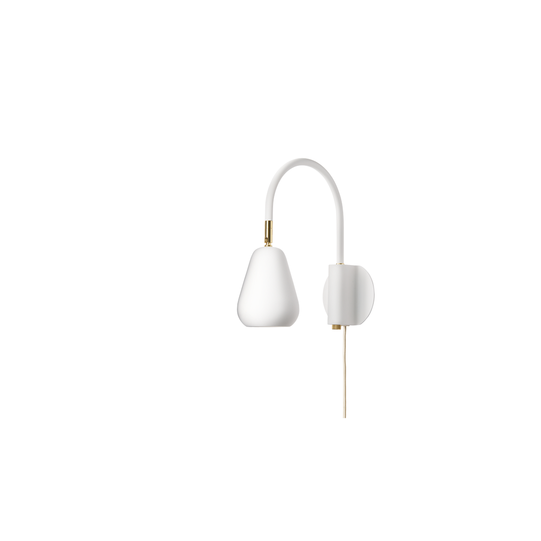 Anoli Spot Wall, brass / white