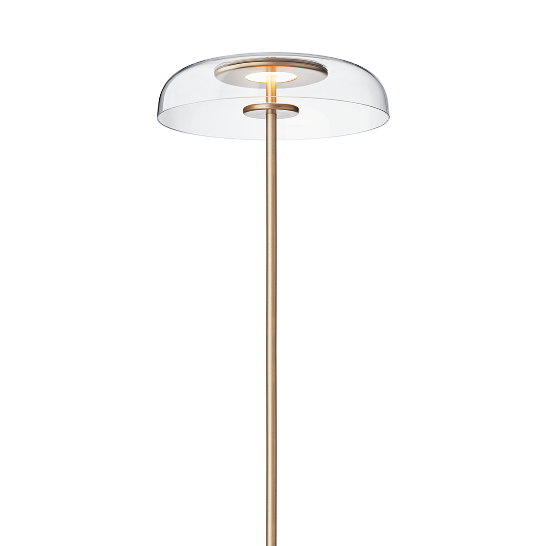 Blossi Floor Ø29, nordic gold / clear