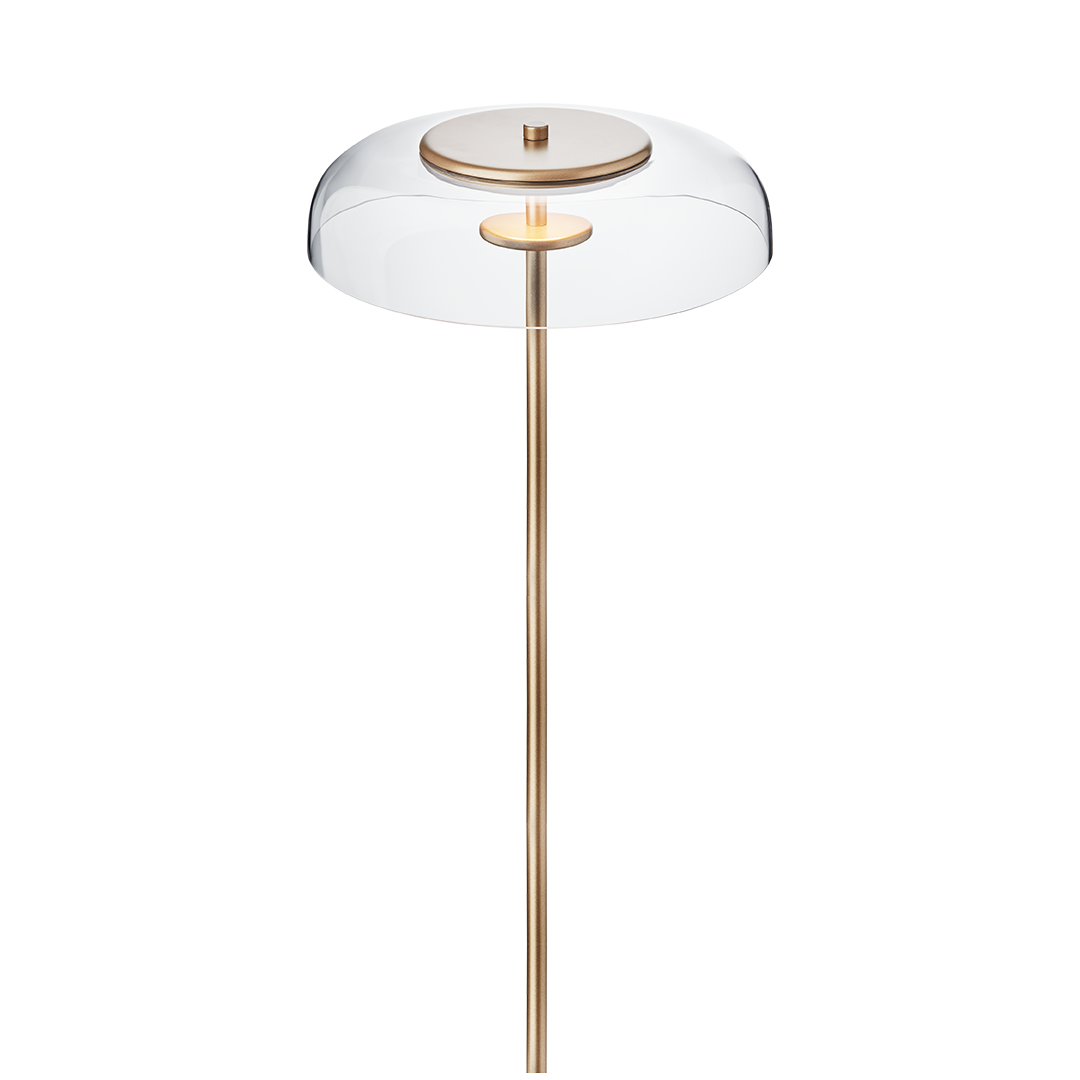 Blossi Floor Ø29, nordic gold / clear