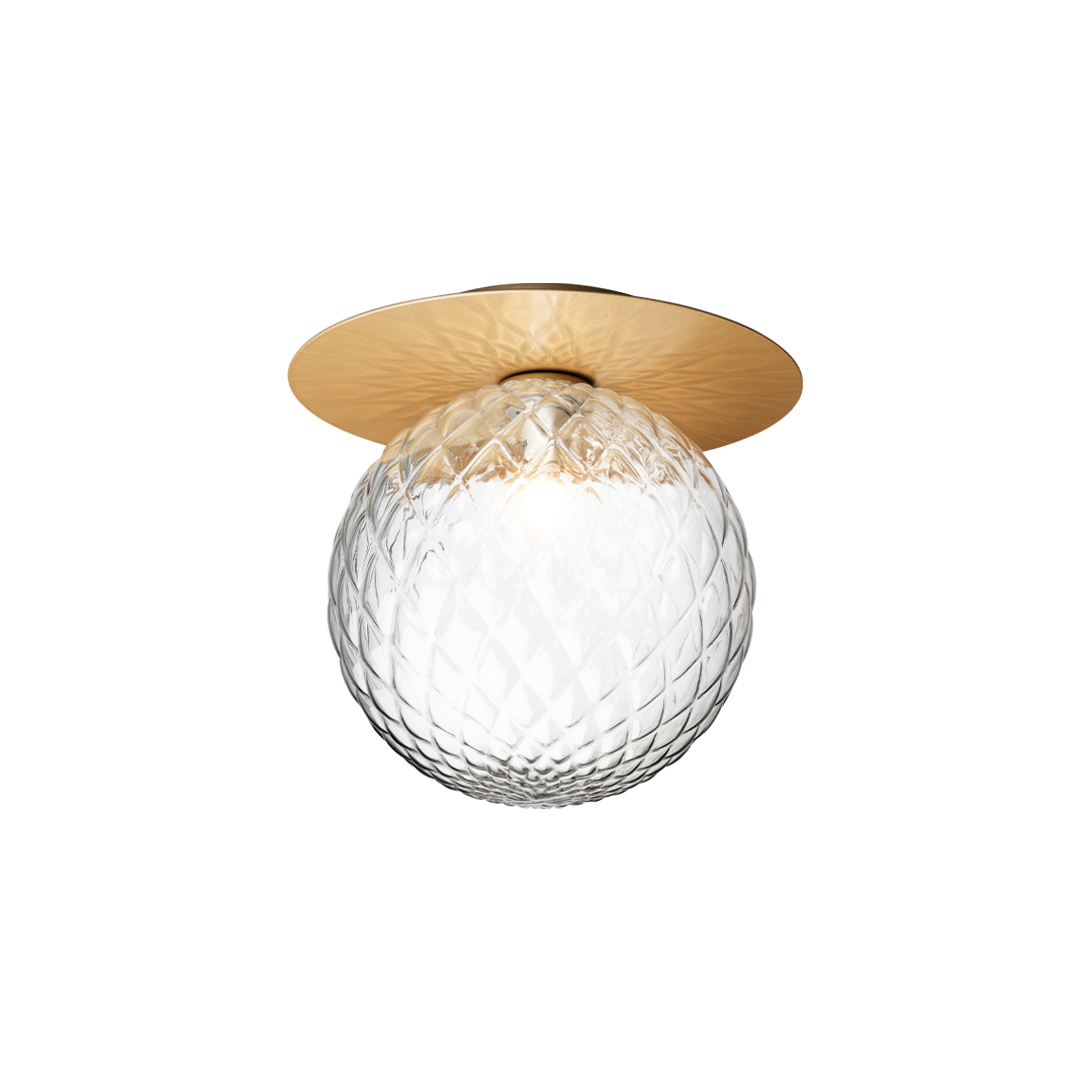 Liila 1 Large, nordic gold / optic clear