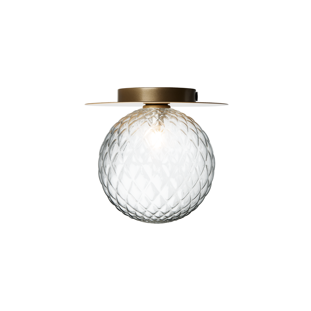 Liila 1 Large, nordic gold / optic clear