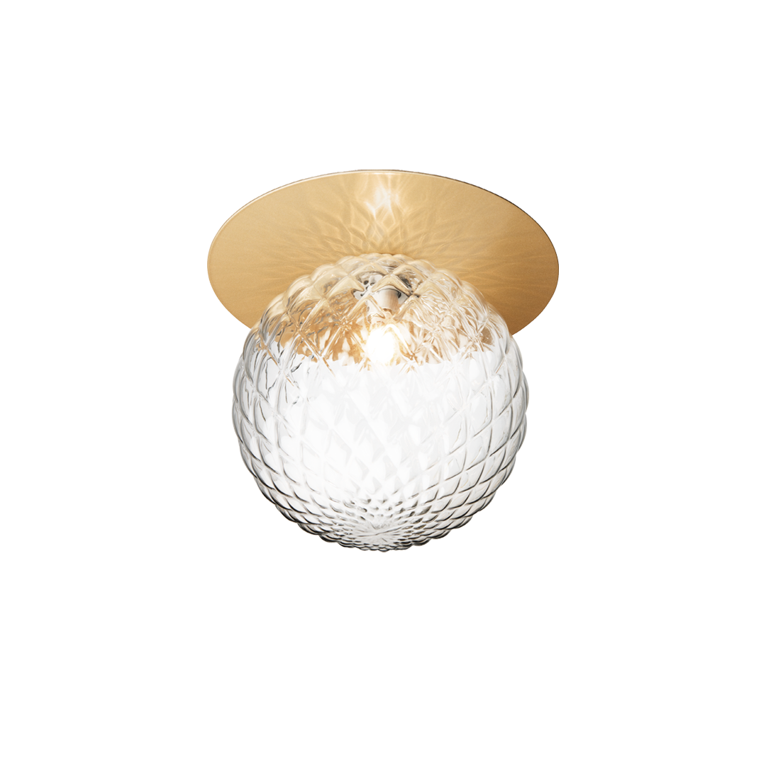 Liila 1 Large, nordic gold / optic clear