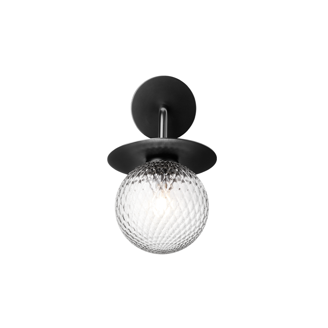 Liila Wall Outdoor, black / optic clear