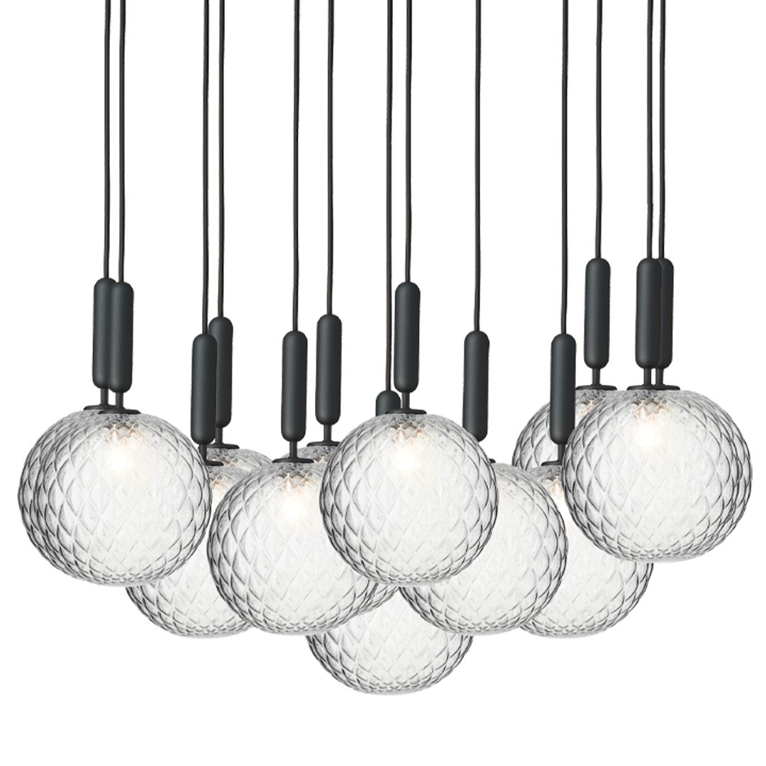 Miira 13 Large, rock grey / optic clear