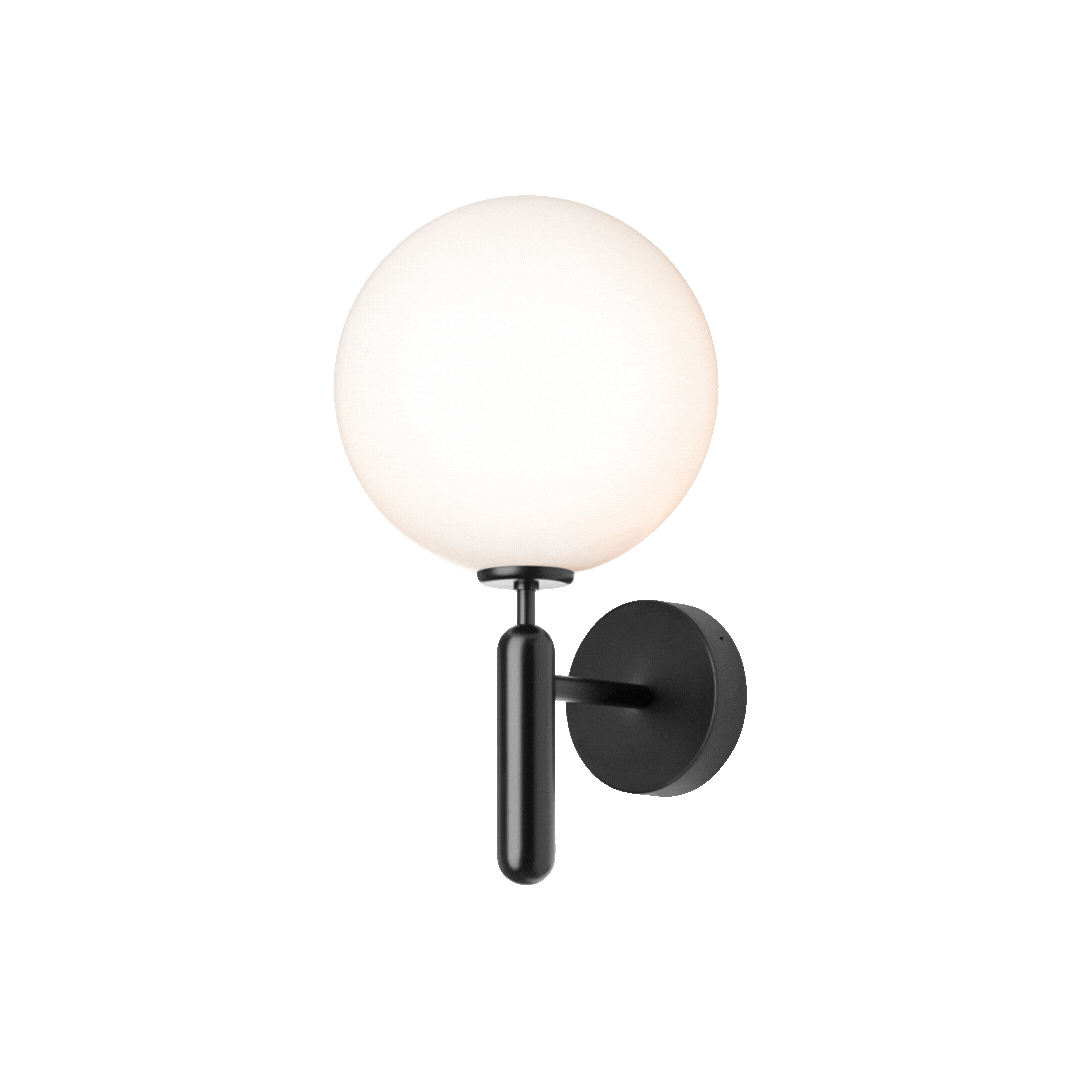 Miira Wall Outdoor, black / opal