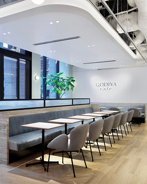 GODIVA CAFE NIHONBASHI, JAPAN