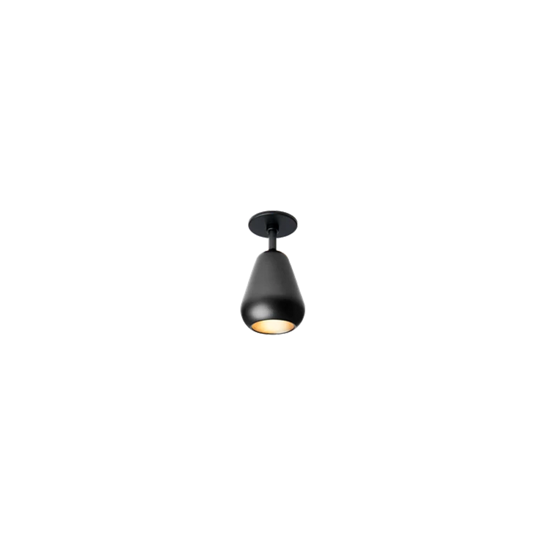 Anoli Spot Recessed, PRO, black / black