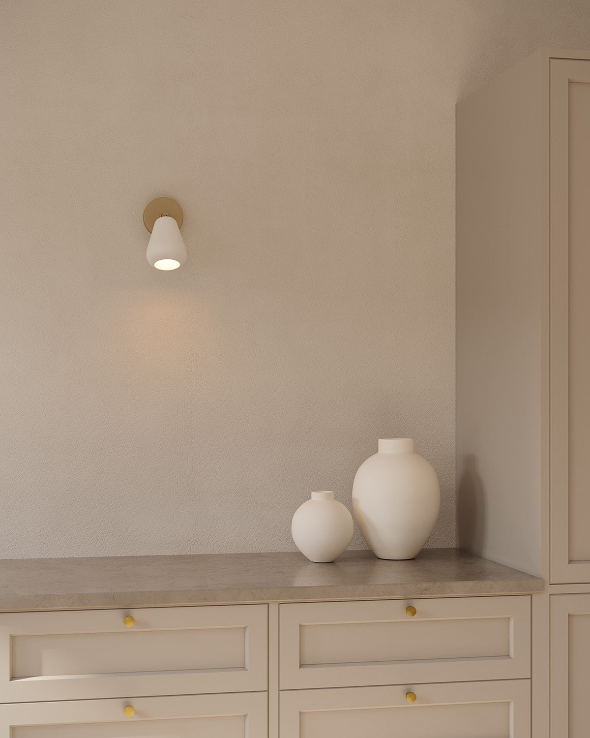 Anoli Spot Surface, nordic gold / white