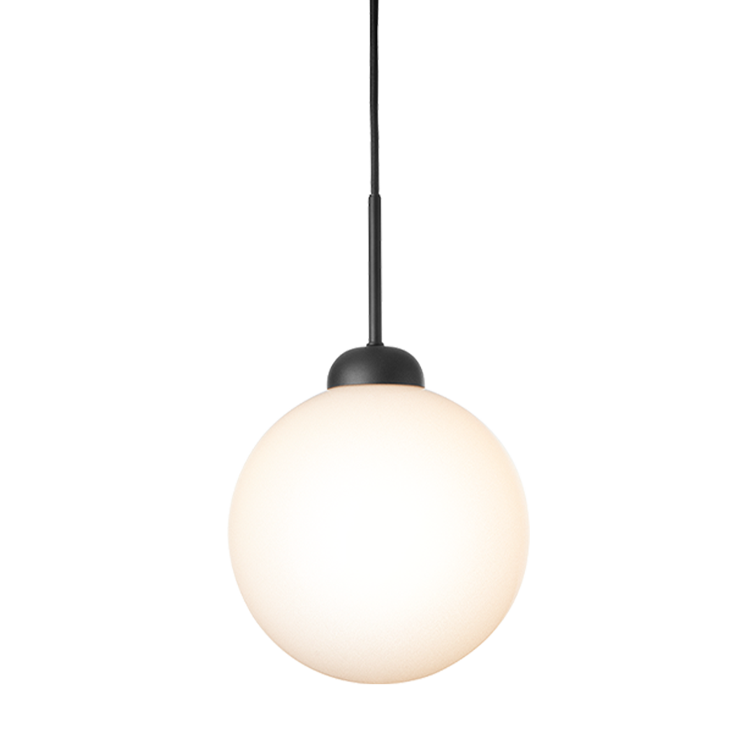 Apiales 1 Large, satin black / opal
