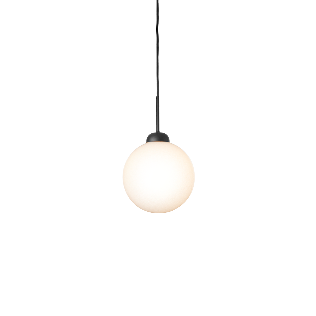Apiales 1 Large, satin black / opal
