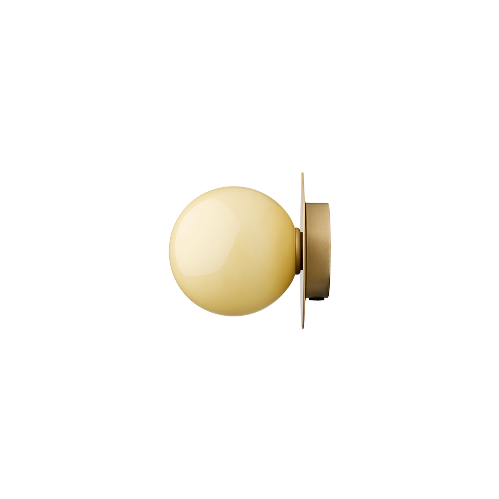 Liila 1 Medium Væglampe, nordic gold / honey