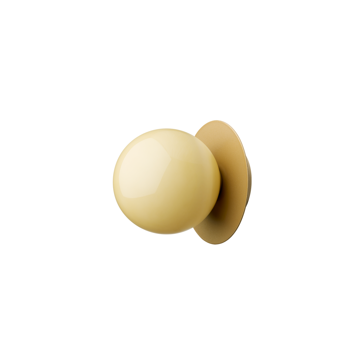 Liila 1 Medium Væglampe, nordic gold / honey