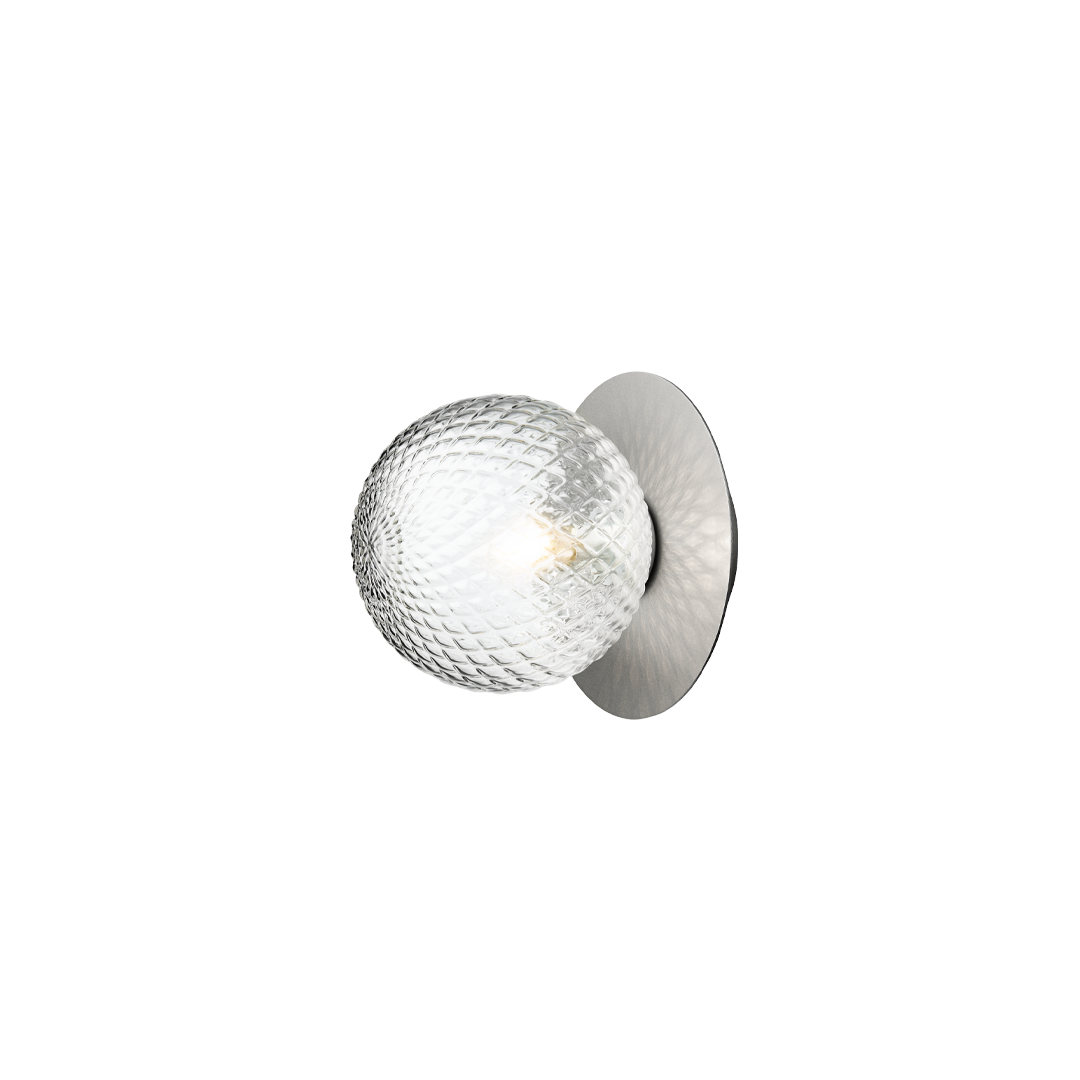 Liila 1 Medium, light silver / optic clear