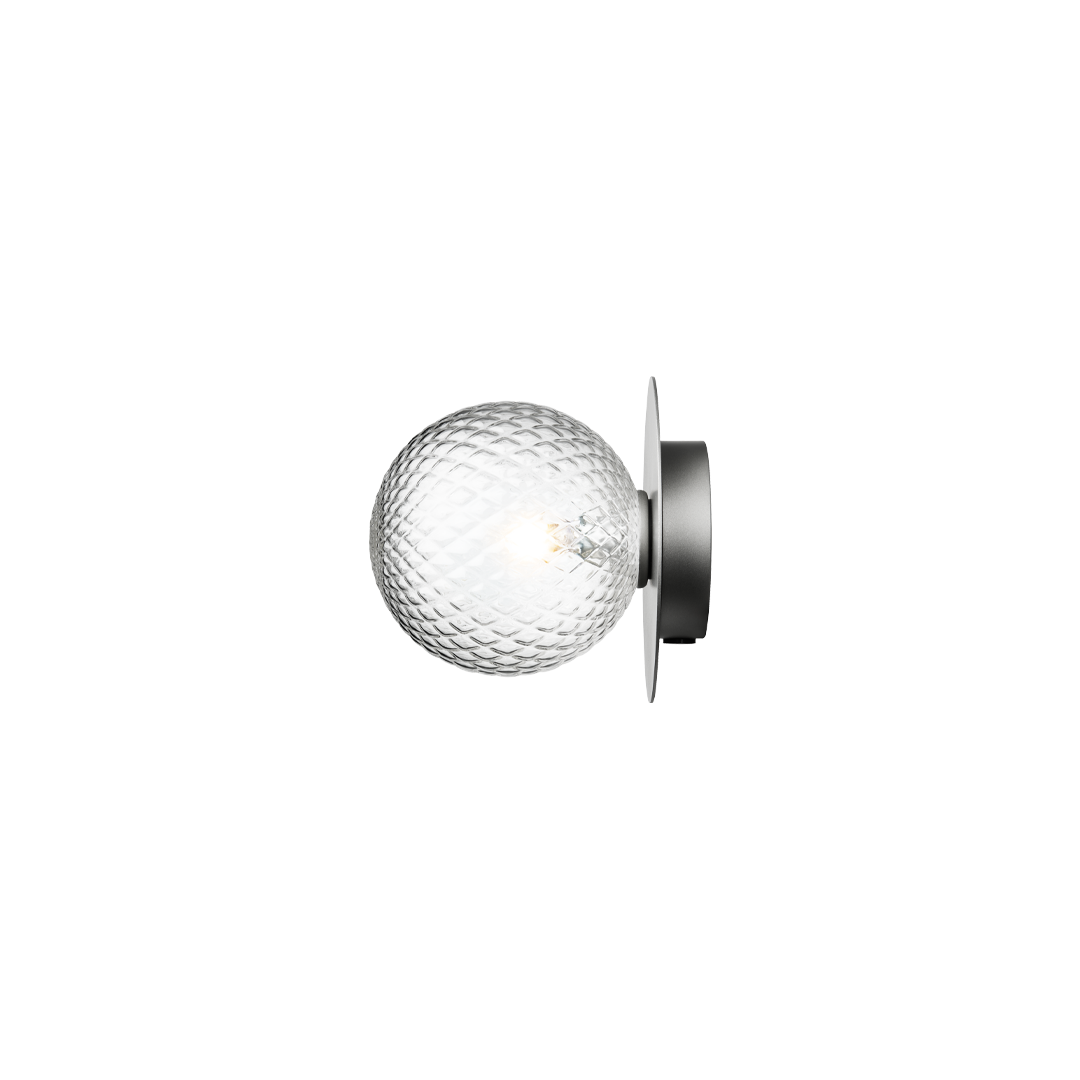Liila 1 Medium, light silver / optic clear