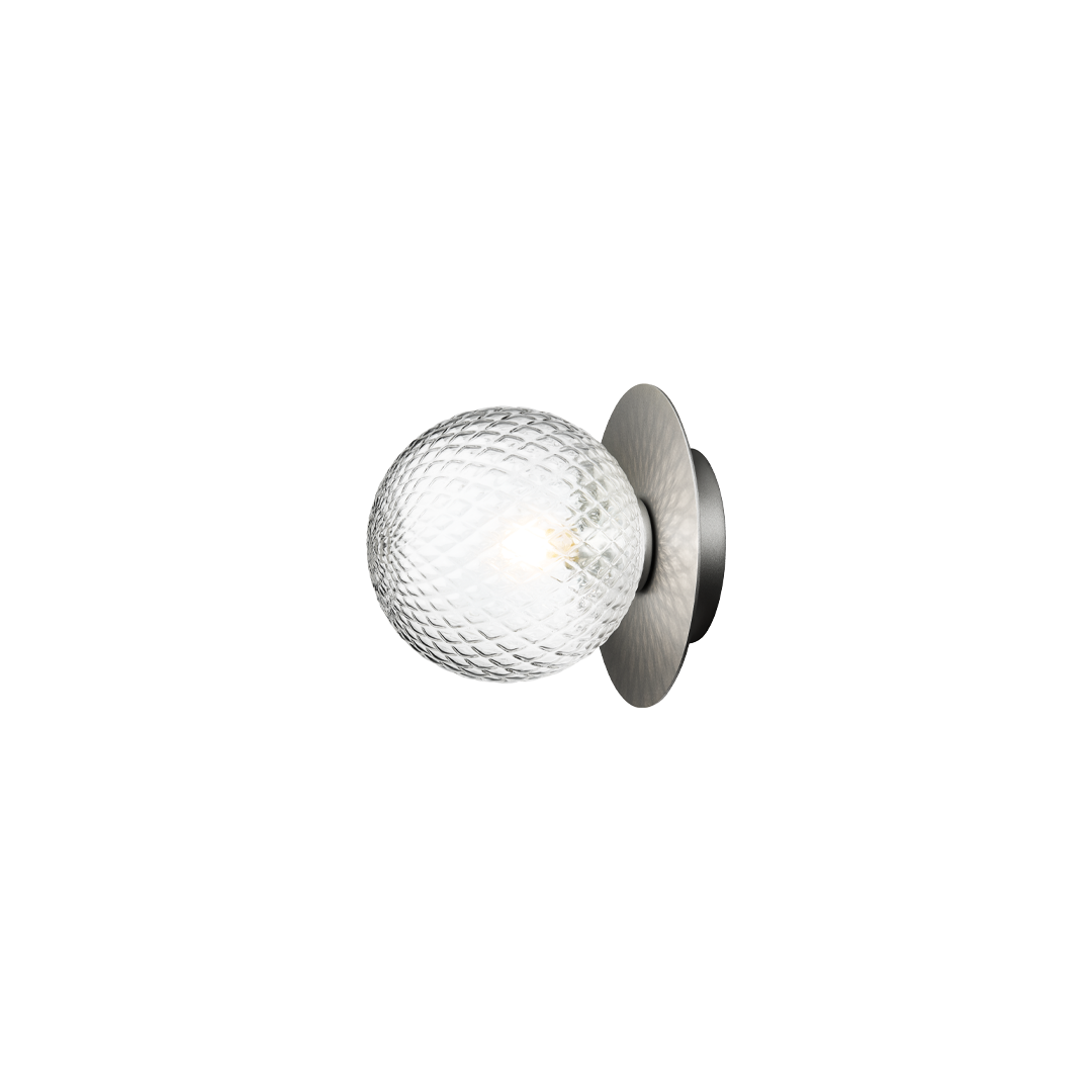 Liila 1 Medium, light silver / optic clear