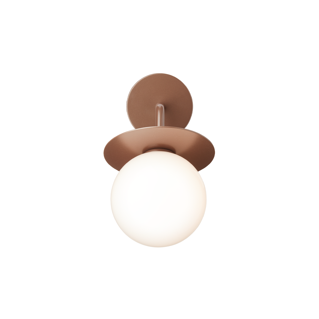 Liila Wall Outdoor, dark bronze / opal