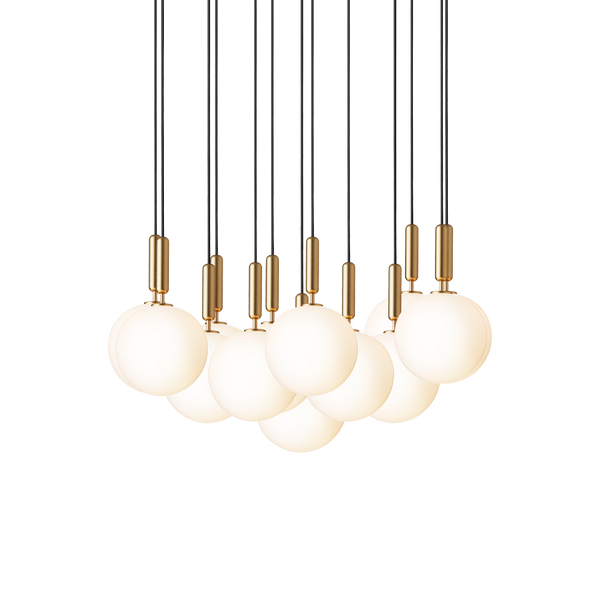 Miira 13 Large, brass / opal