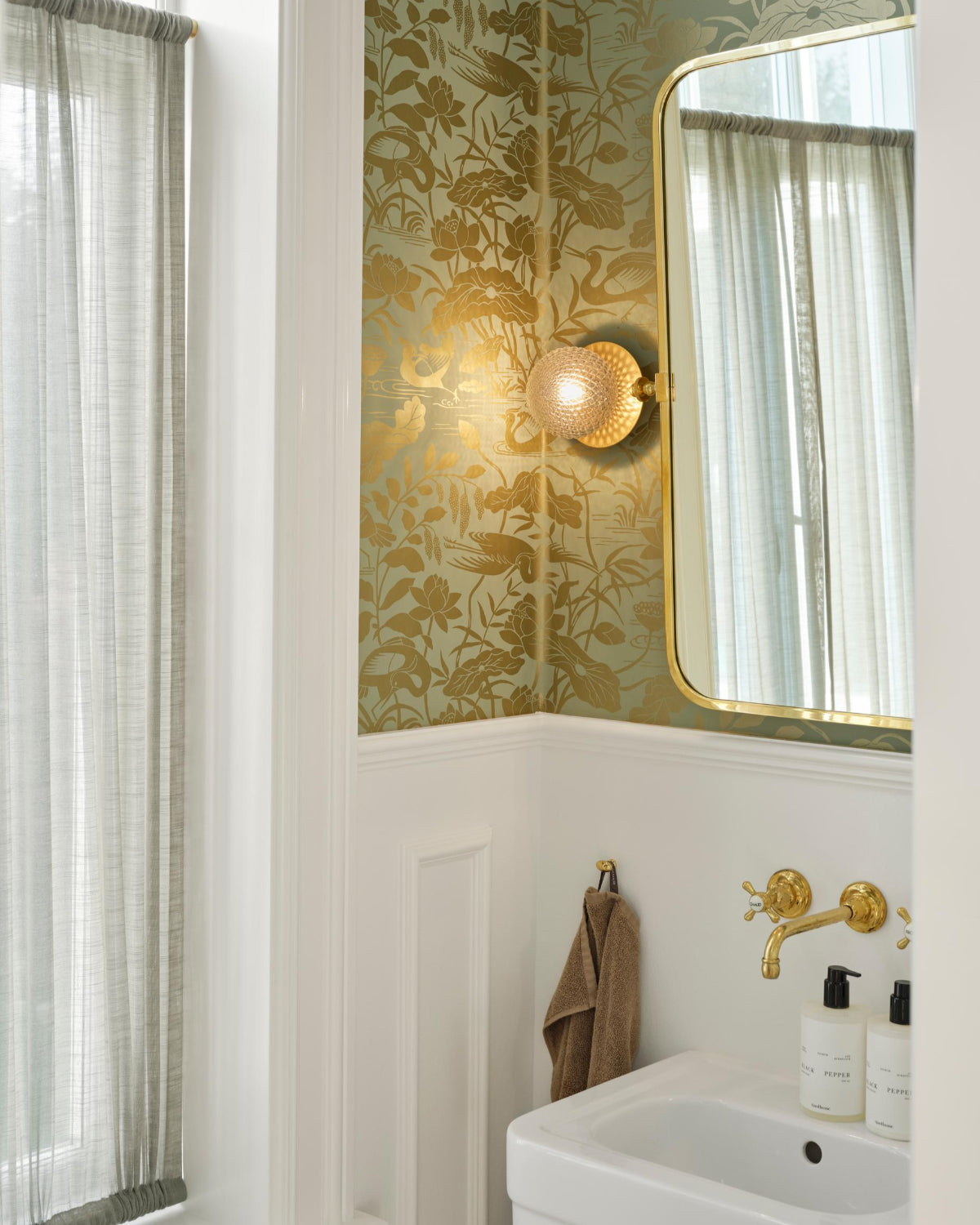 Liila 1 Small, nordic gold / optic clear