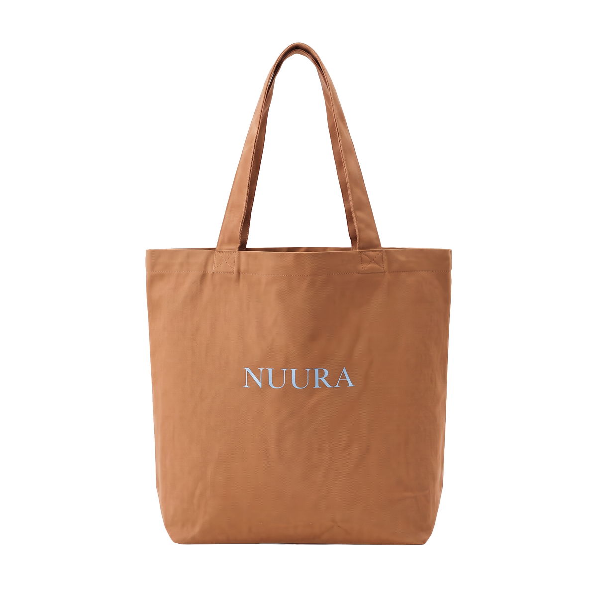 Totebag, ocher / light blue